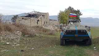 Российские миротвороцы в Нагорном Карабахе                                                   