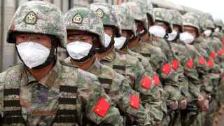 Китайские военные на «Востоке-2022».