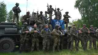 Бойцы Русского добровольческого корпуса, воюющие на стороне Украины     