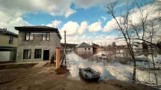 Наводнение в Оренбурге, городе с населением 560 тысяч человек.
