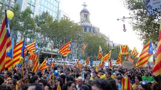 Демонстрация за независимость Каталонии в 2012 г.